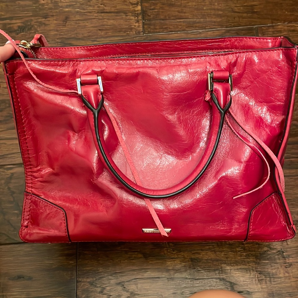 Red, Rebecca Minkoff bag